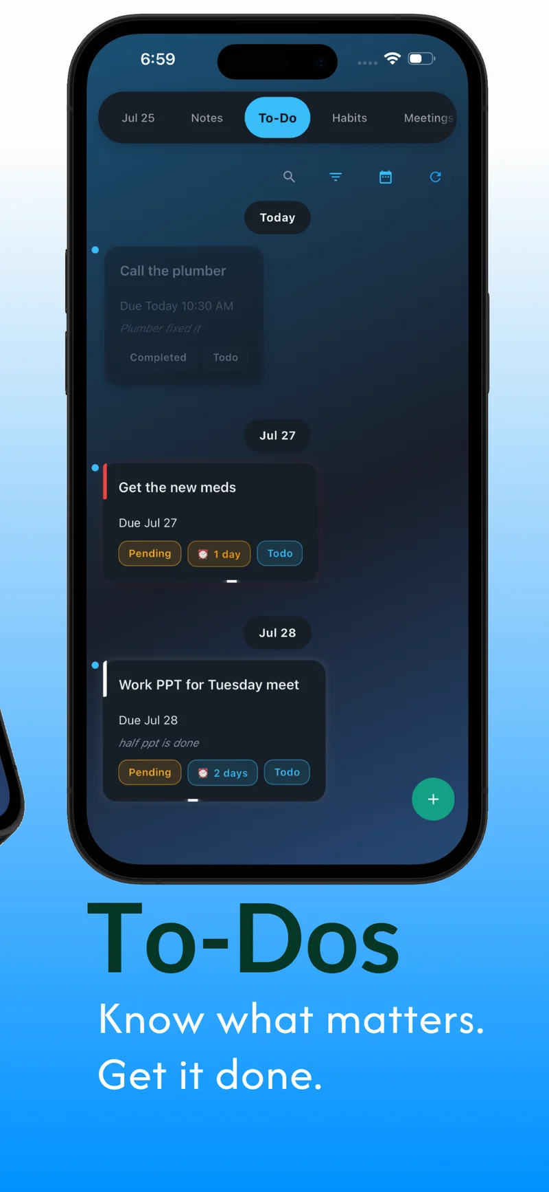 DoMind to-do list manager for daily tasks and priorities